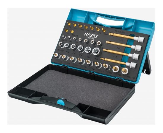 Hazet tool set TORX 1557/35, 35 pieces, socket wrench (1/4 + 1/2) Новинки Для дома и сада 