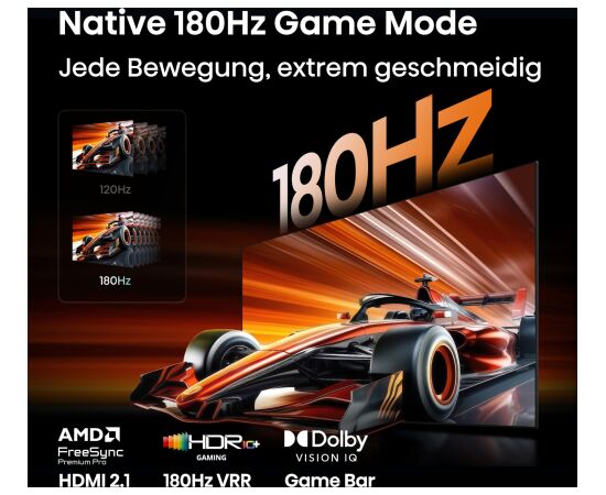 Hisense 75UR8DS RGB MiniLED (191 cm (75 inch)) Телевизоры