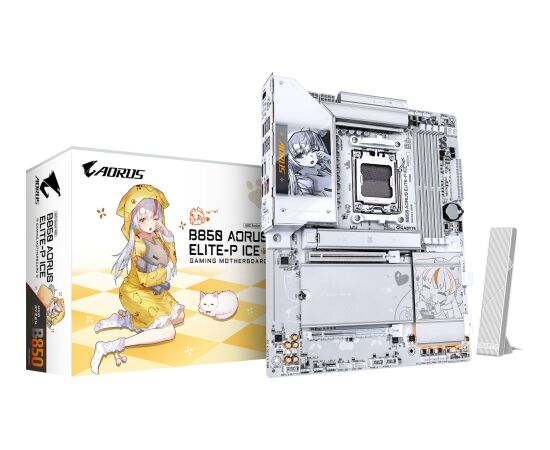 GigaByte B850 AORUS ELITE-P ICE (white) Материнские платы