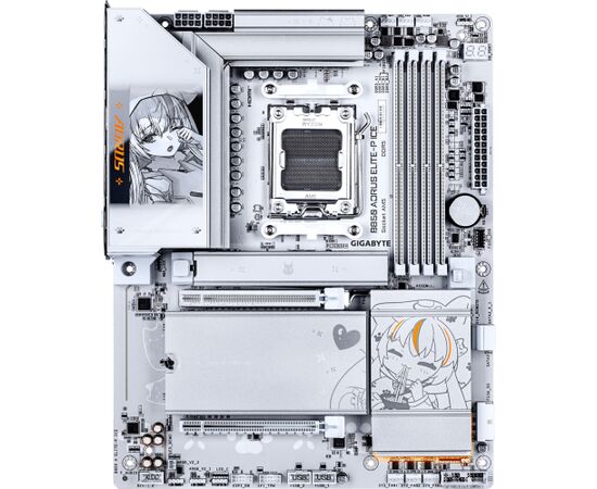 GigaByte B850 AORUS ELITE-P ICE (white) Материнские платы