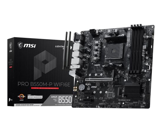 MSI PRO B550M-P WIFI6E Материнские платы