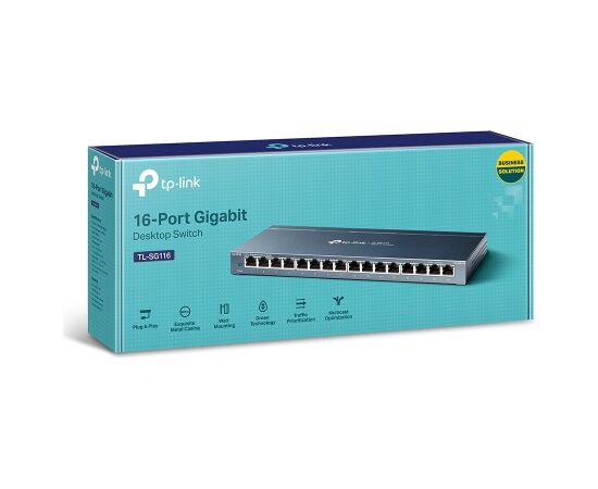TP-Link 16-Port Gigabit Desktop Network Switch Коммутаторы (Switch)