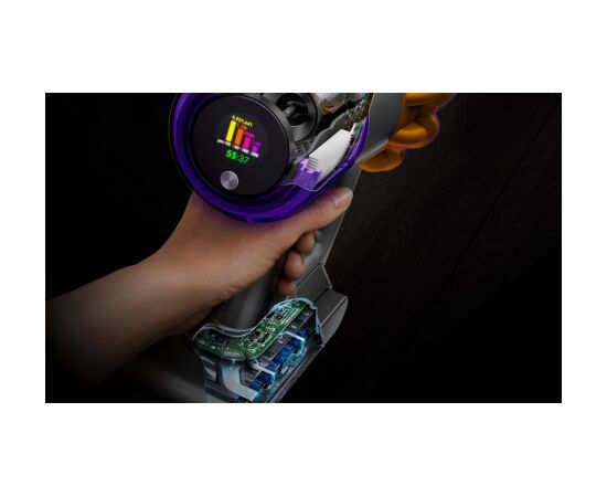 Dyson V15s Detect Submarine™ bezvadu mitrās un sausās tīrīšanas putekļu sūcējs (Yellow/Nickel) Putekļu sūcēji, bezvadu, ar kātu