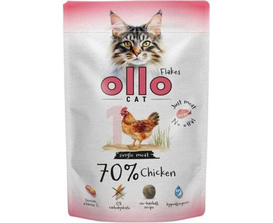Ollo saszetka nr 1 kot Kurczak 85 g Barība