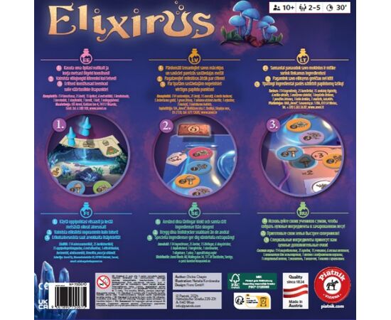 PIATNIK Galda spēle Elixirus Galda spēles