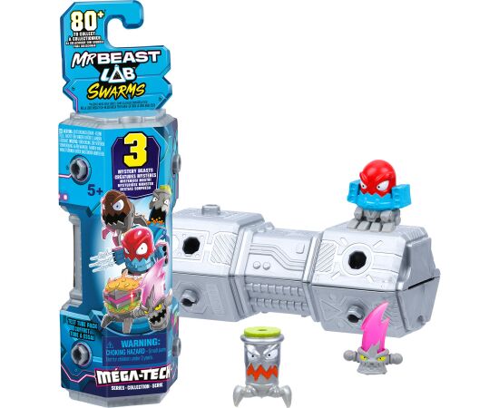 MRBEAST LAB фигурки Swarms, 3шт Фигурки и герои