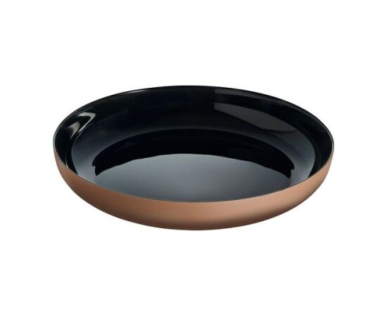 MOKA DELICE ŠĶĪVIS 25CM, BĒŠS/MELNA, STIKLS, Luminarc тарелки