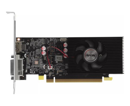 AFOX Geforce GT1030 4GB GDDR4 64Bit DVI HDMI LP Fan Grafiskās video kartes