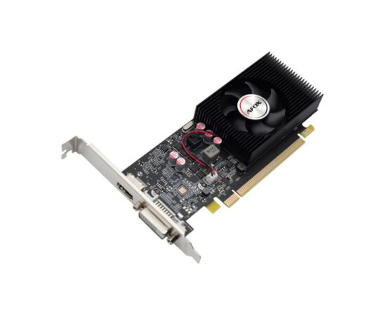 AFOX Geforce GT1030 4GB GDDR4 64Bit DVI HDMI LP Fan Grafiskās video kartes