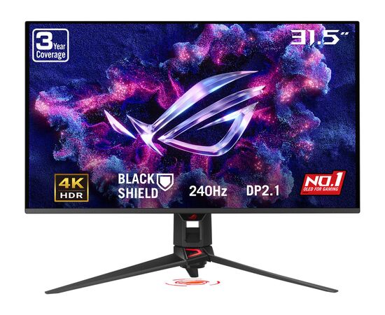 ASUS PG32UCDM3 monitors 31,5" 4K QD OLED 240Hz 0,03ms HDR 500 Monitori