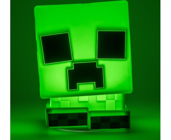 Paladone Minecraft Creeper SquishyGlo Silicone Light Rechargeable Декоративное освещение 
