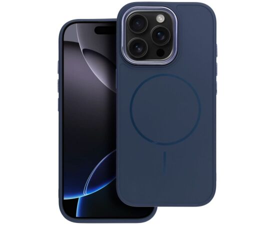OEM -  Case for iPhone 13 MINI Frame Mag Cover compatible with MagSafe navy blue Neoriģinālie Maciņi