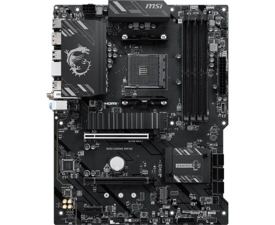 MSI B550 GAMING WIFI6E (black/silver) Материнские платы