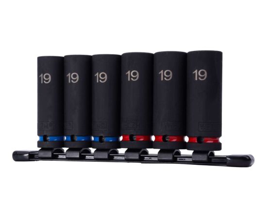 Welzh Werkzeug Trieciena muciņas pagarinātās 1/2" 19mm 2x3gab. Welzh Aудио-видео