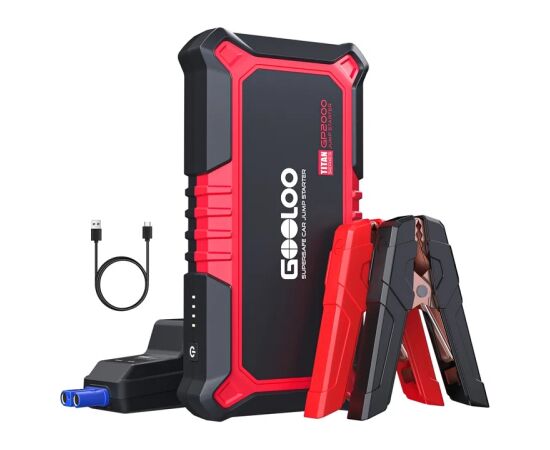 GOOLOO GP2000 37Wh Jump Starter Зарядные устройства и стартеры