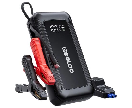GOOLOO G7 44.4Wh Jump Starter Akumulatoru lādētāji, starteri