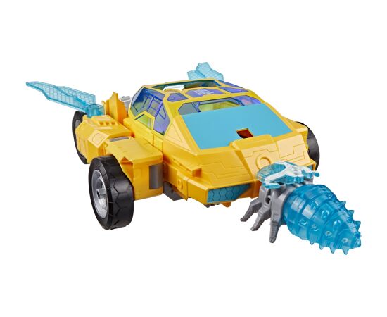 TRANSFORMERS Cyberworld Power Spark Bumblebee figūra, 28 cm Konstruktori 