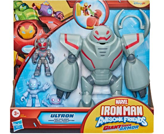 Hasbro AVENGERS IRON MAN AND HIS AWESOME FRIENDS фигура Giantsized armor mech Фигурки и герои