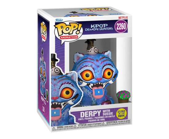 FUNKO POP! Vinyl: Фигурка: KPOP Demon Hunters - Derpy with Sussie (Glow in the dark) Фигурки и герои