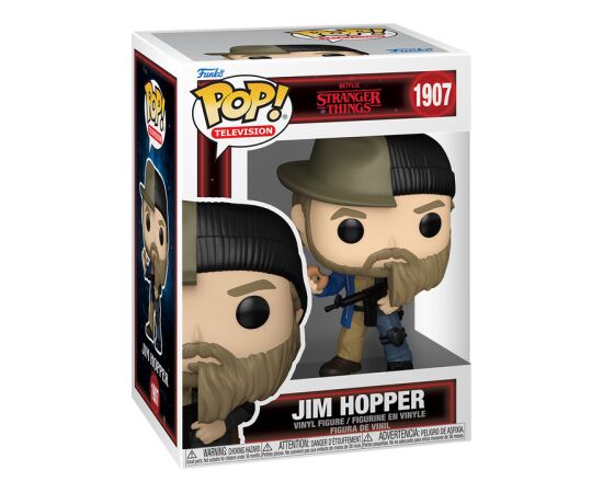 FUNKO POP! Vinyl: Фигурка: TV: Stranger Things S7 - Jim Hopper (Split) Фигурки и герои