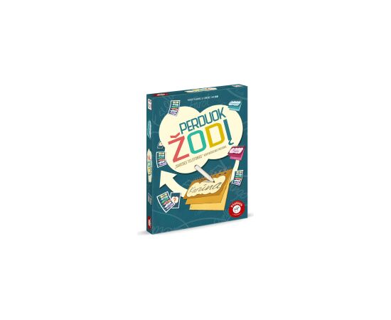 PIATNIK Board Game Pass the Word (in Lithuanian language) Galda spēles