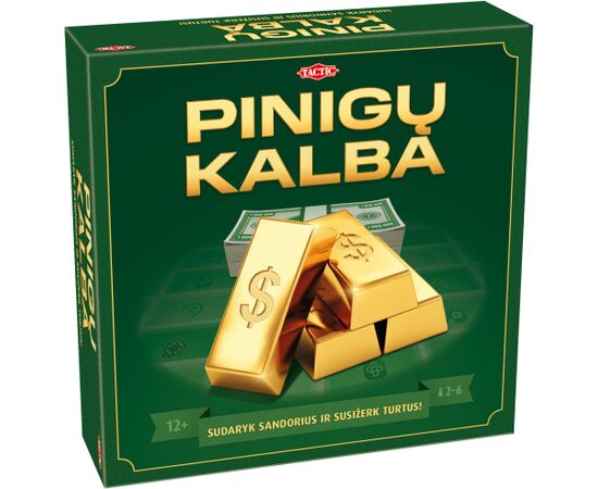 TACTIC Boardgame Money Talks (in Lithuanian lang.) Galda spēles