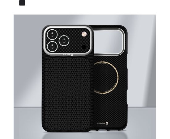 Evelatus Apple  iPhone 18 Pro Carbon Premium Edition MagSafe case Black Чехлы - альтернативные