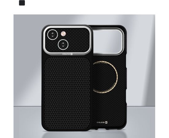 Evelatus Apple  iPhone 15 Carbon Premium Edition MagSafe case Black Neoriģinālie Maciņi