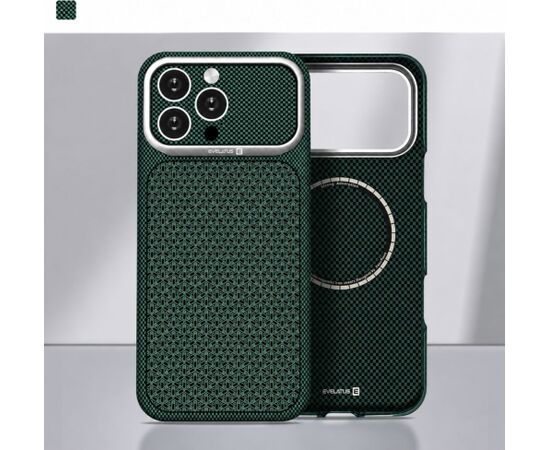 Evelatus Apple  iPhone 17 Pro Max Carbon Premium Edition MagSafe case Green Neoriģinālie Maciņi