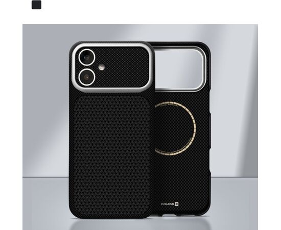 Evelatus Apple  iPhone 17 Carbon Premium Edition MagSafe case Black Чехлы - альтернативные