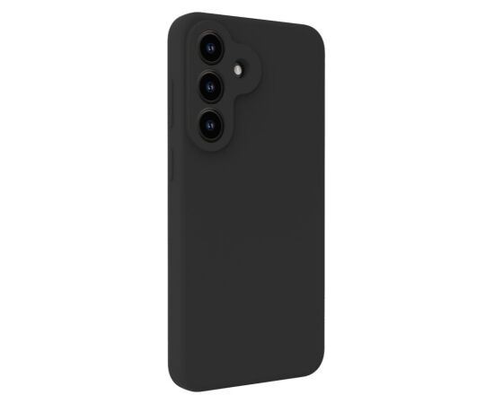 Evelatus Samsung  Galaxy S26 FE Premium Magnetic Soft Touch Silicone Case Black Neoriģinālie Maciņi