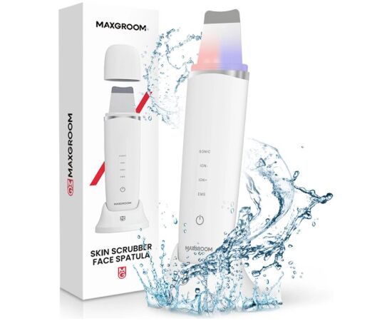 MAXGROOM M-169 sejas kopšanas ierīce ar LED gaismu, balta Ķermeņu masieri