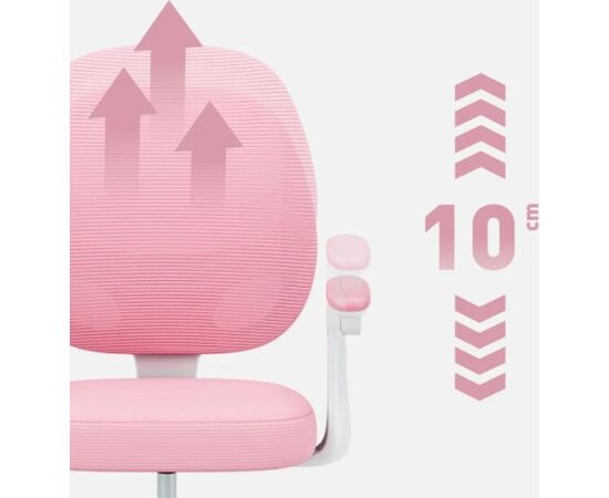 Fotel obrotowy Junior 3.1 Pink Biroja krēsli
