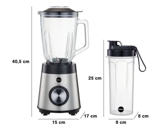 ELDOM BK7S STALO 2.0 L JUG BLENDER Blenderi un Chopperi