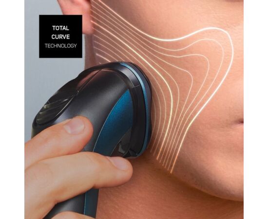 Taurus 3 Side Shave IPX7 Rotation shaver Trimmer Black, Blue Matu, Bārdas, Ķermeņa trimmeri