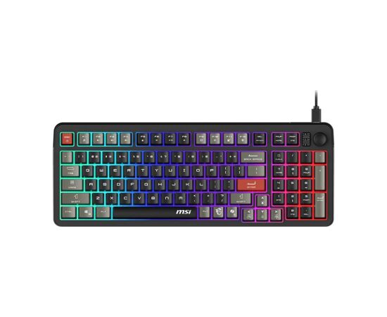 KEYBOARD GAMING BLACK US/FORGE GK110 US MSI Клавиатуры