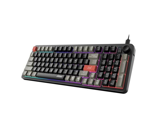 KEYBOARD GAMING BLACK US/FORGE GK110 US MSI Клавиатуры
