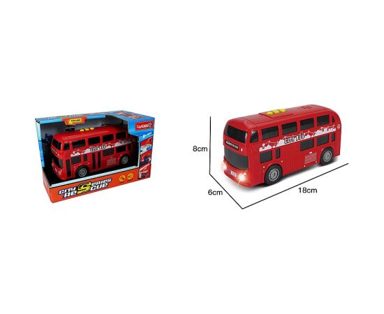 Adar Автобус со светом и звуком 16 cm 579507 Машины и аксессуары