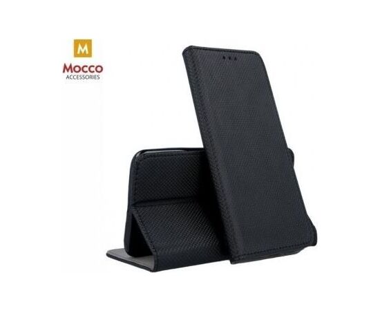 Mocco Smart Magnet Book Case Grāmatveida Maks Telefonam Samsung Galaxy S21 Melns Neoriģinālie Maciņi