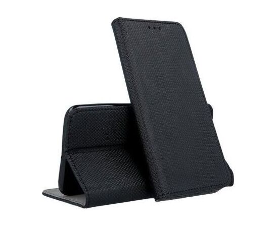 Mocco Smart Magnet Book Case Grāmatveida Maks Telefonam Samsung Galaxy S21 Melns Neoriģinālie Maciņi