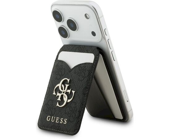Guess MagSafe Maks ar Statīvu un Spoguli 4G Melns Neoriģinālie Maciņi