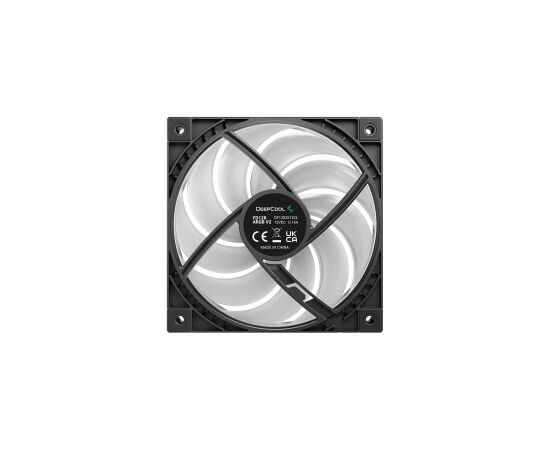 Deepcool Cooling fan FD12R ARGB V2 Black Korpusu dzesēšana