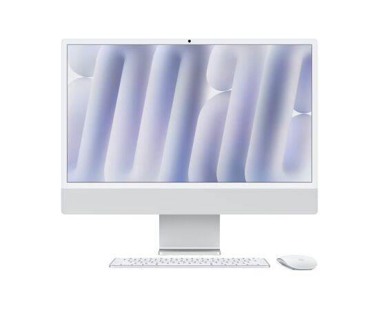 Apple iMac 24" 4.5K Retina M4 24GB 512SSD EN Silver Personālie datori