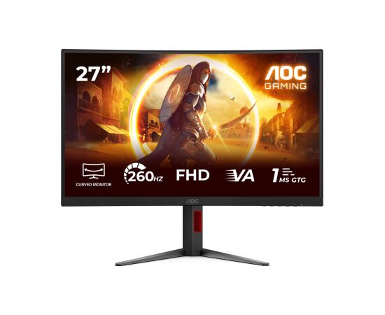 AOC C27G4Z2 Curved 27" 1920x1080 16:9 300cd m2 1ms HDMI DisplayPort Monitori