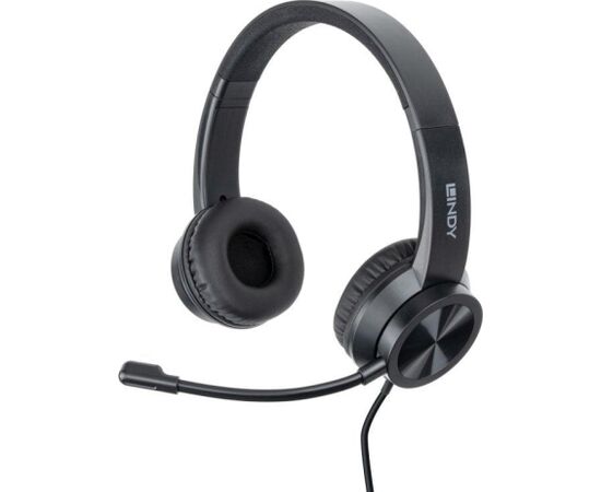 HEADSET USB-C OFFICE/20439 LINDY Austiņas