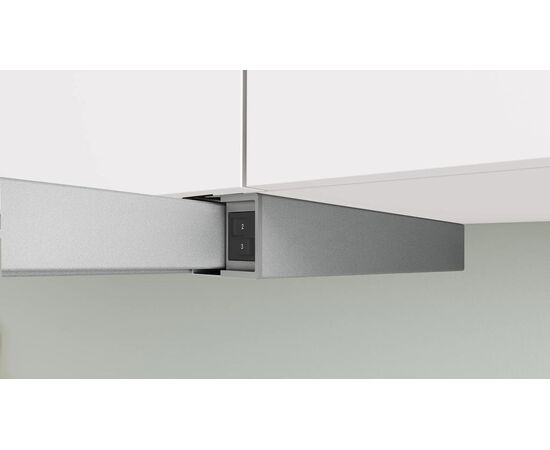 Bosch DFM064W55 Teleskopisks tvaika nosūcējs, iebūvējams 60cm Sudraba metāla Tvaika nosūcēji, iebūvējami