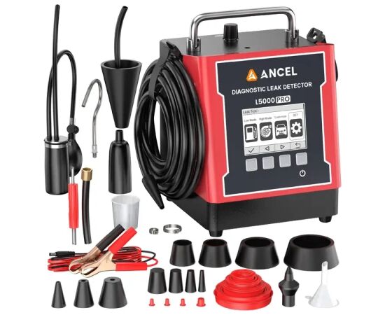 ANCEL L5000 PRO Diagnostic Leak Detector for Automotive Systems Testeri un mērierīces