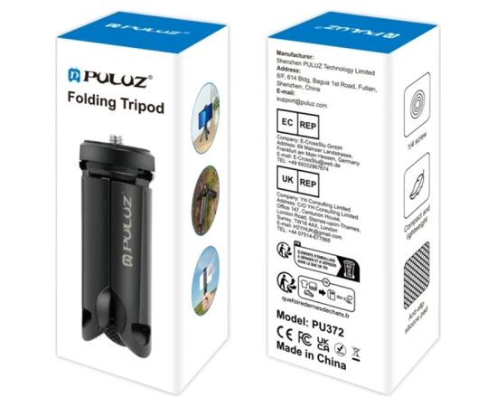 Puluz Folding Tripod for Cell Phones Selfie - Stick nūjas