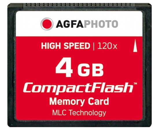 AgfaPhoto Compact Flash 4 GB  (10432) Jaunumi - Datori