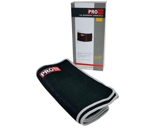 WIDE NEOPRENE BELT 125X30X03cm BLACK DK5063 Велосипеды